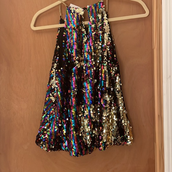 She&Sky Sequin top size small - Picture 3 of 10